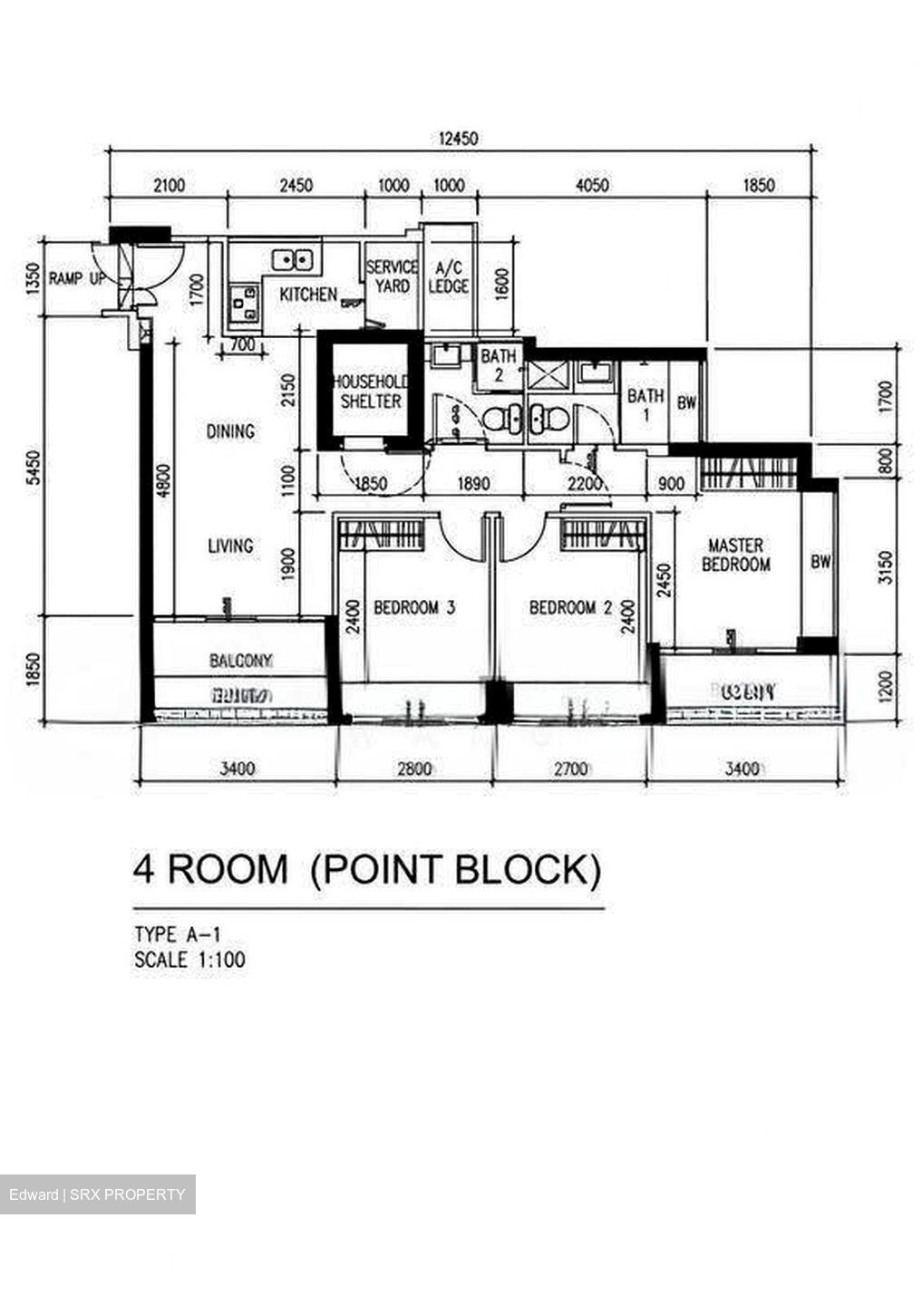Blk 588B Park Central @ Amk (Ang Mo Kio), HDB 4 Rooms #634145141
